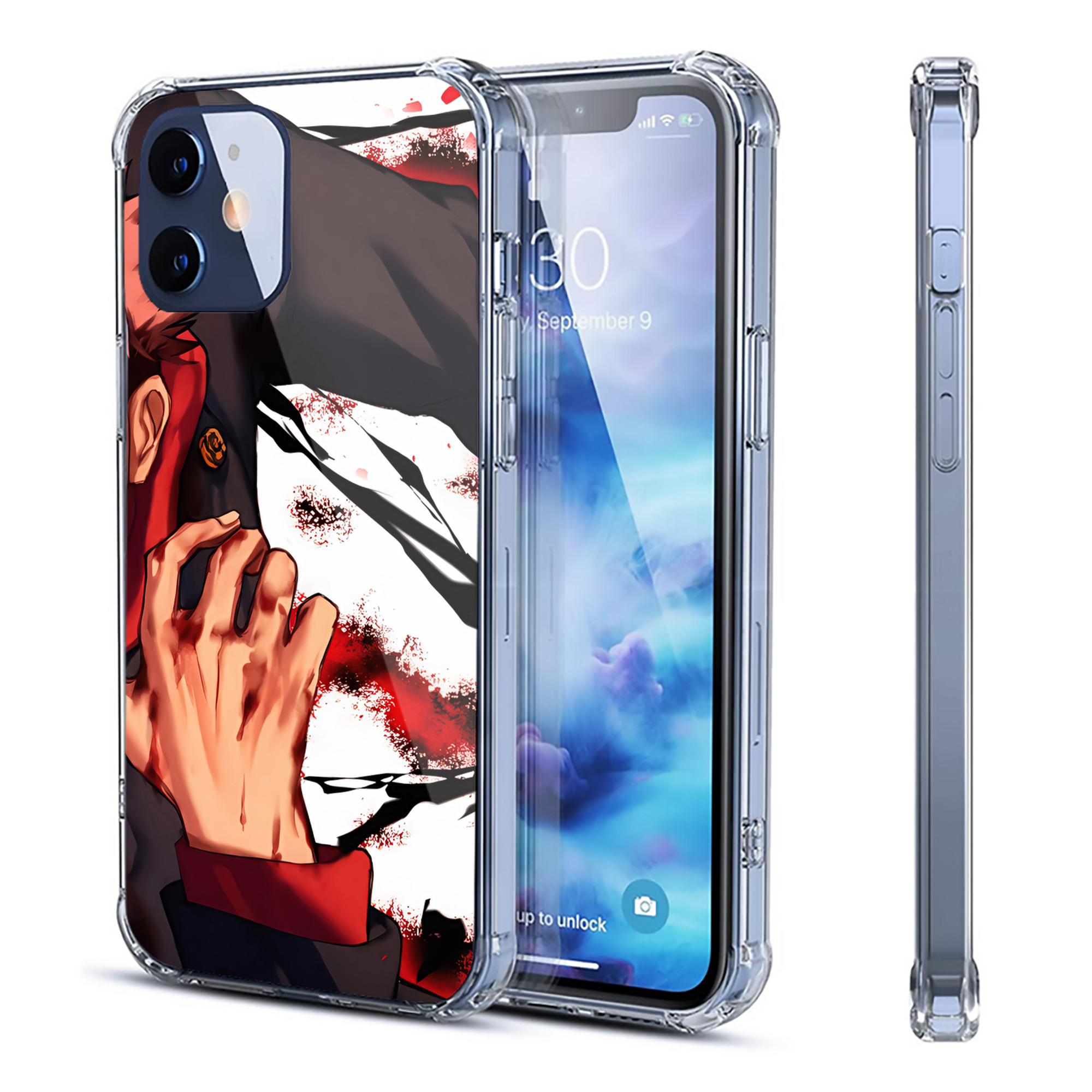 （画像用） SPY×FAMILY间谍家家酒 【iPhone 12シリーズ対応】透明スマホケース（クリアソフトケース）